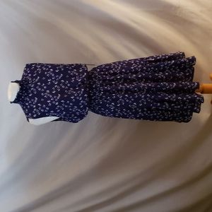 NEW Nanette Lepore Smocked Neck Sleeveless Dress